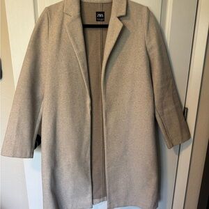 Zara Women's Tan Coat